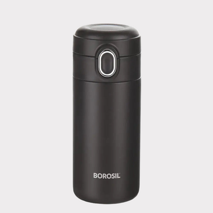 Thermo Flask Traveller Double Wall Mug, Black