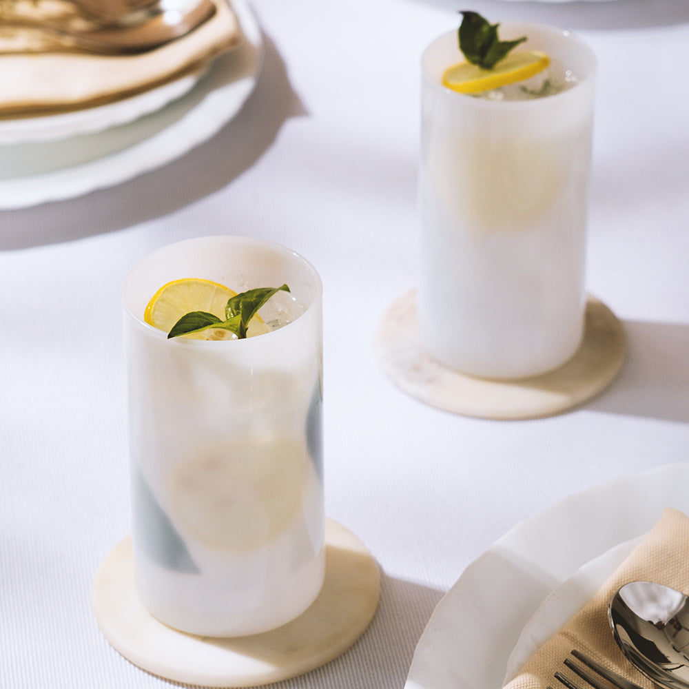 Borosil Vision Jade Glass, Set of 6, 295ml