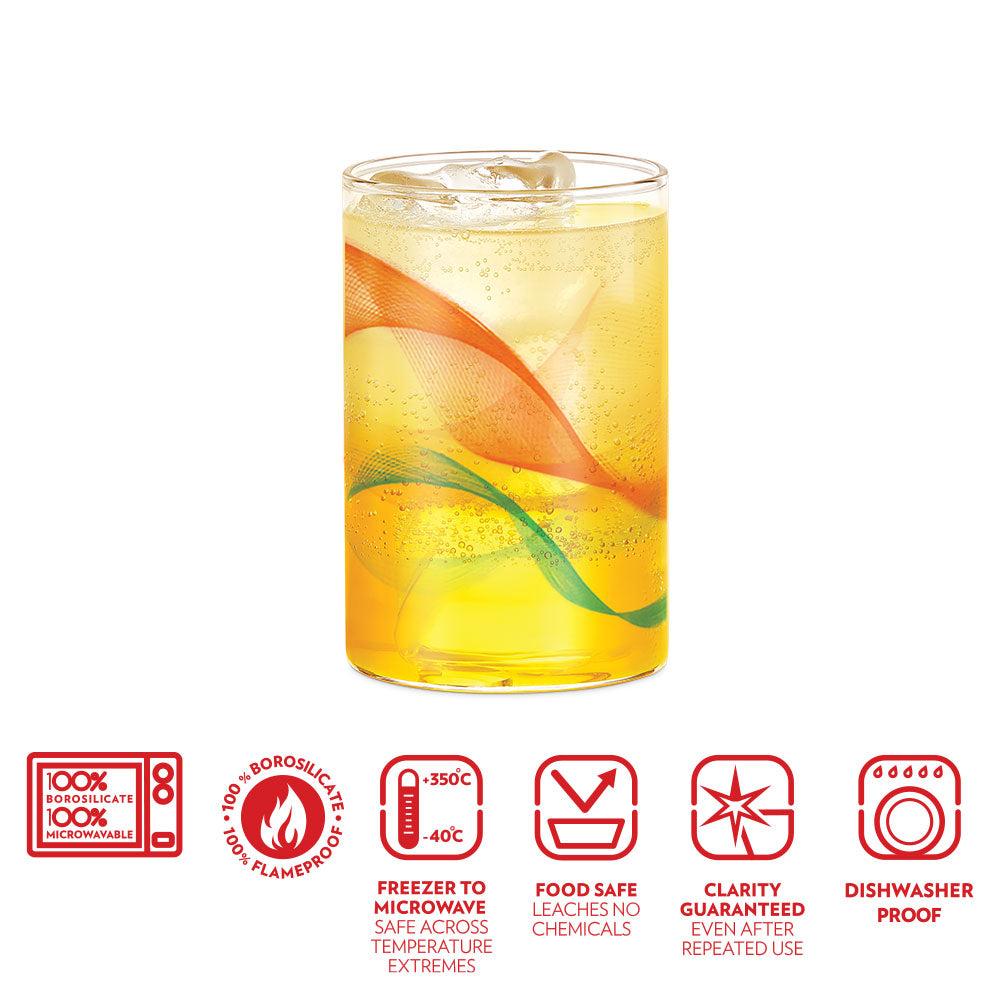 Borosil Pride Vision Glass, Set of 6