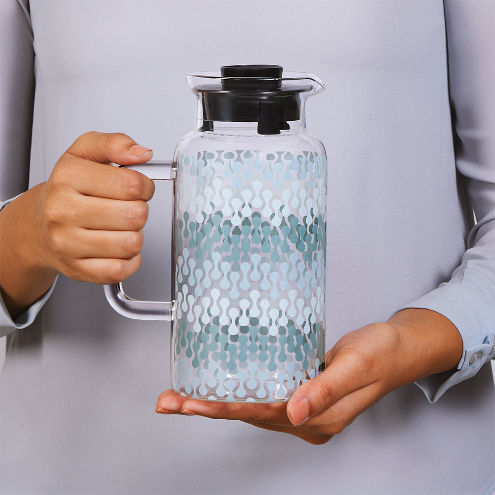Vista Multipurpose Jug w Glasses, 1L + 295ml x 4