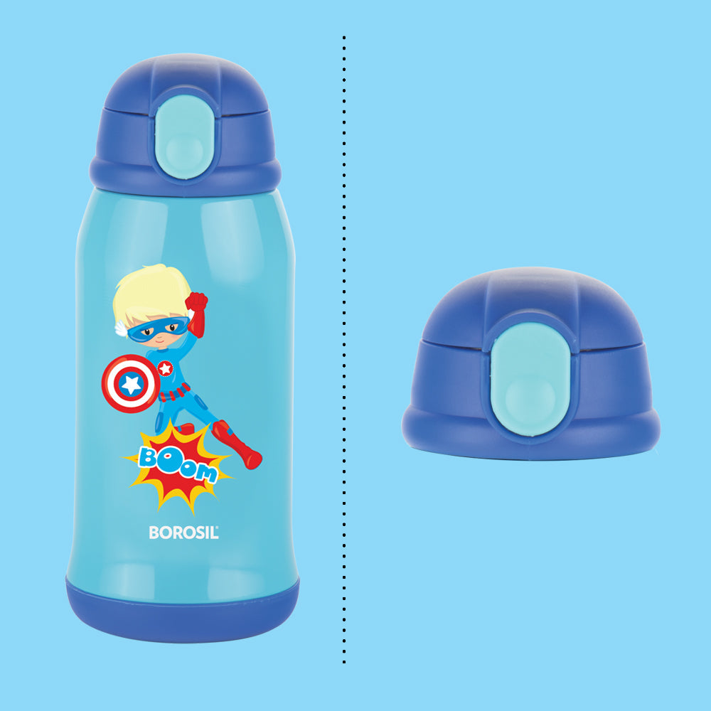 My Borosil Hydra Spare Lid Spare Lid for Superhero Kids Bottle