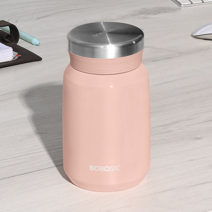 Carry Mate Stainless Steel Vacuum Insulated Food Jar, Pink