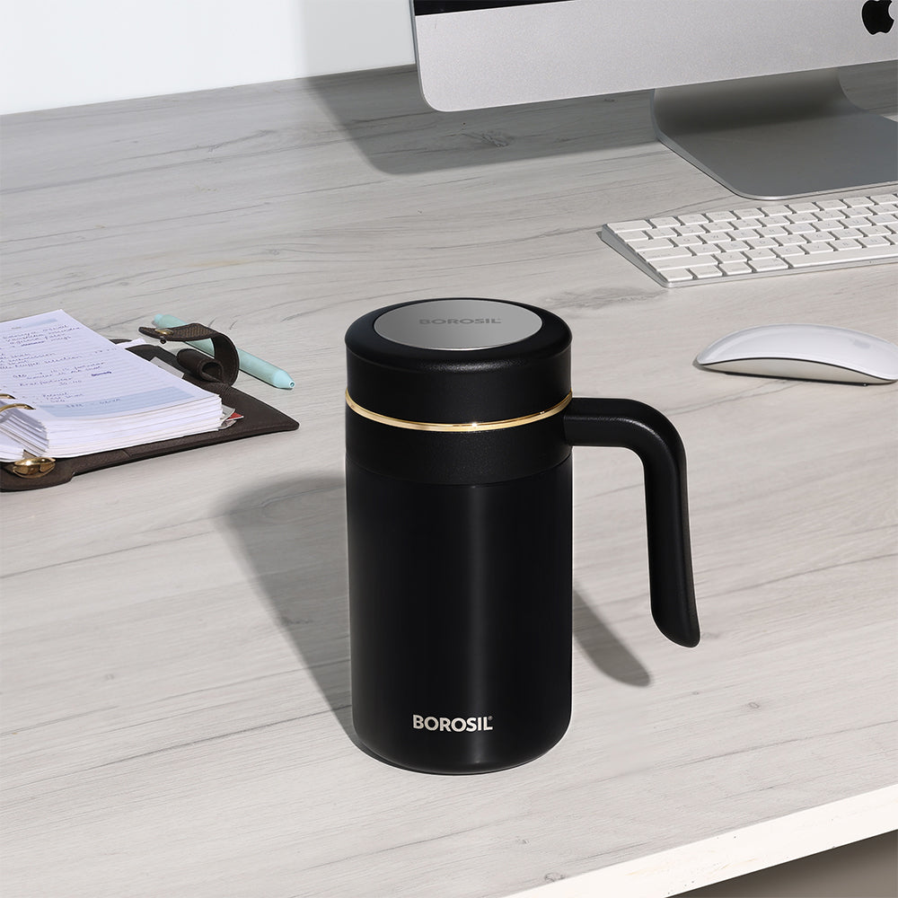 My Borosil Insulated Mug 540 ml Klassic Super Mug, 540 ml