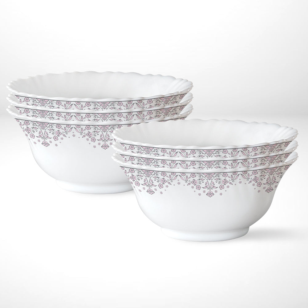 My Borosil Opalware Bowls & Katoris 6 pc Set Larah by Borosil Lark Soup Bowl Set