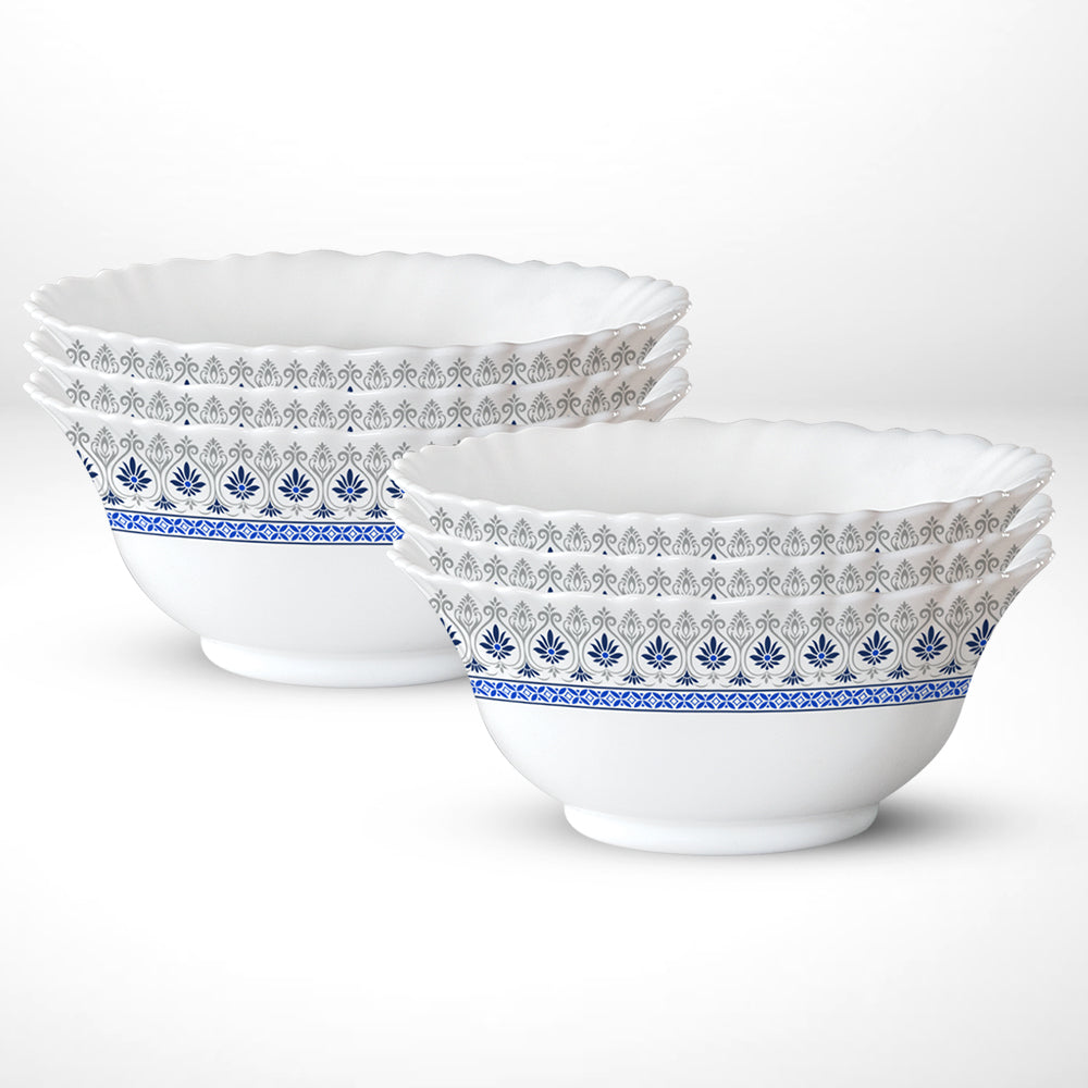 My Borosil Opalware Bowls & Katoris 6 pc Set Larah by Borosil Ocean Soup Bowl Set