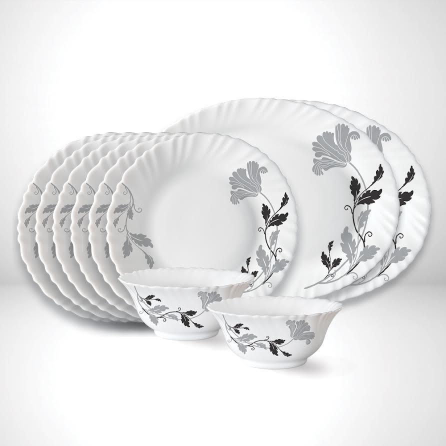 Larah by Borosil Millenia Snack Set, 10 pc