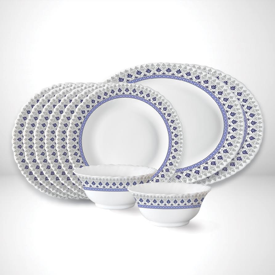 Larah by Borosil Ocean Snack Set, 10 pc