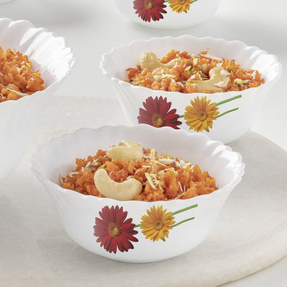 Larah by Borosil Zinnia Pudding Set, 5 pc (Mini)