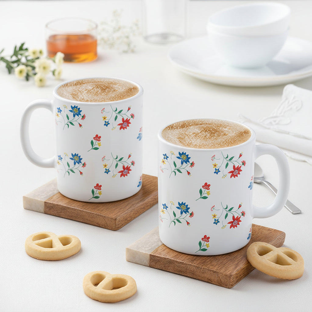 Larah Bouquet Mug Set