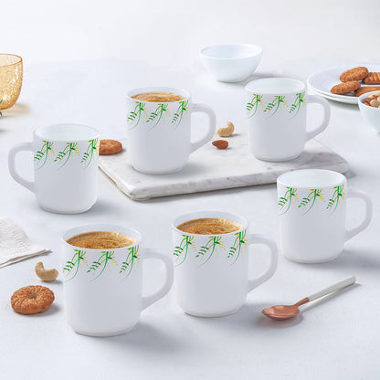 Larah Green Herbs Mug Set