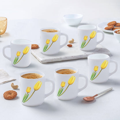 Larah by Borosil Lyana Mug Set, 240ml x 2