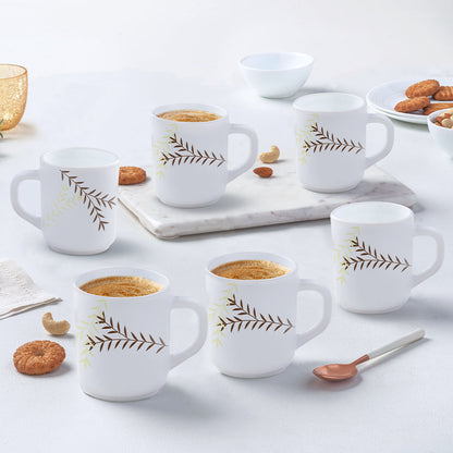 Larah Oak Mug Set, 240ml x 2