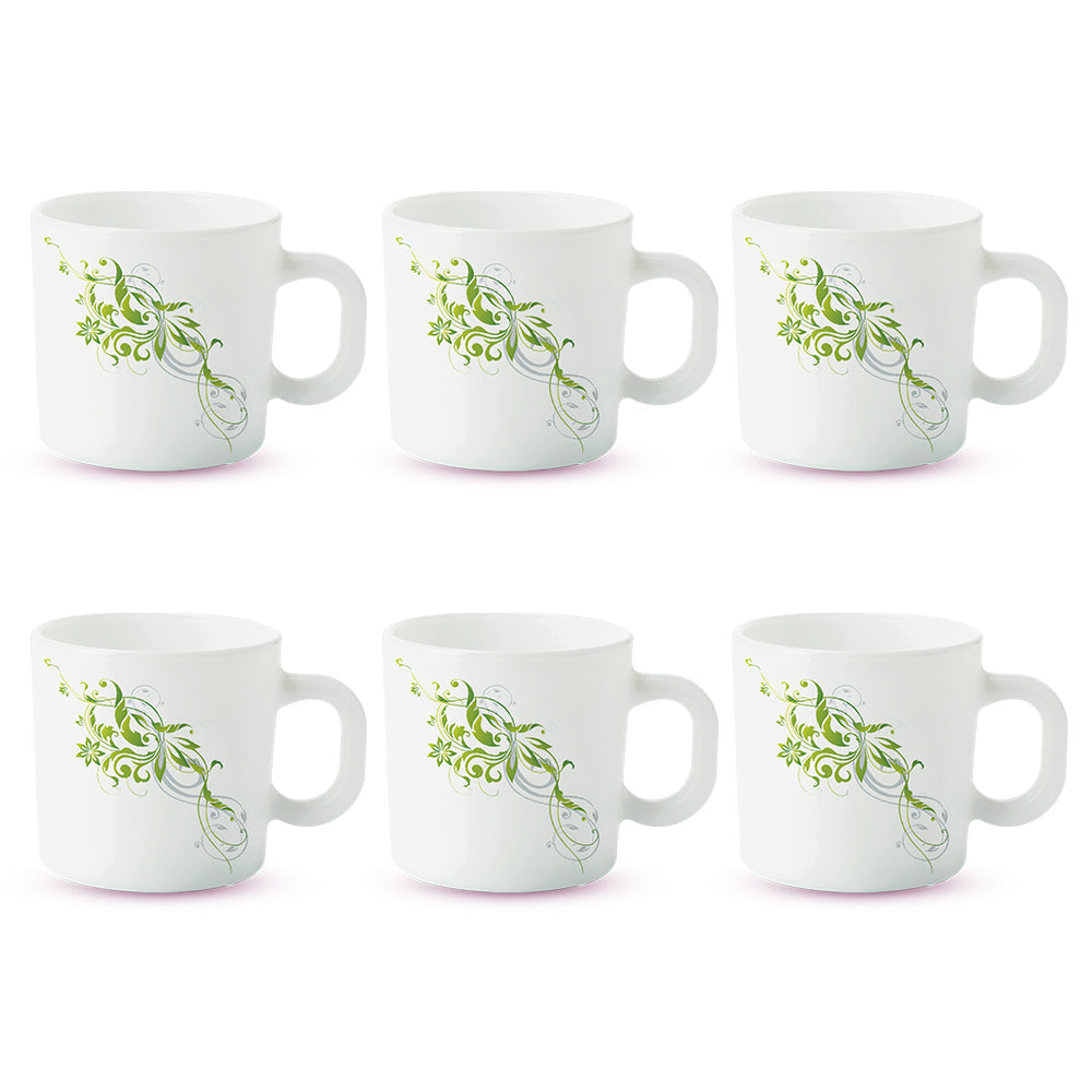 Larah by Borosil Erba Mug Set, 240ml x 2