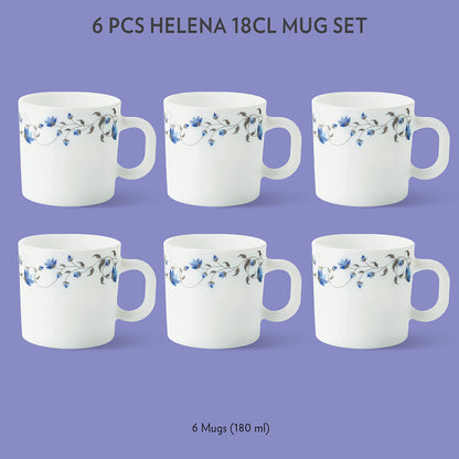 Larah Helena Mug Set, 180ml x 12