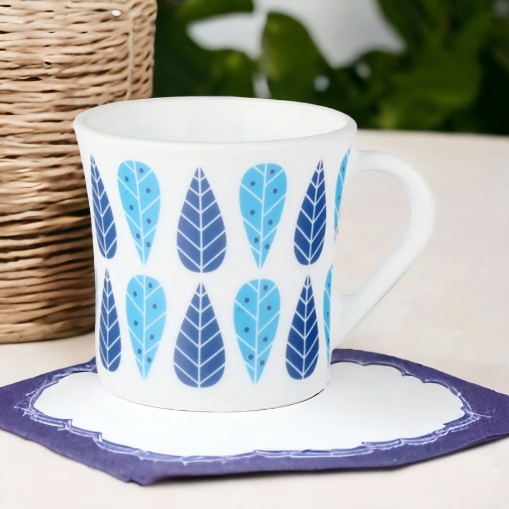 My Borosil Opalware Coffee Mugs & Travel Mugs Larah by Borosil Crysta Fable Mug Set