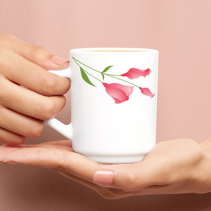 Larah by Borosil Diana Mug Set, 240ml x 2