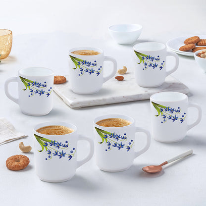 Larah Lavender Mug Set, 240ml x 2
