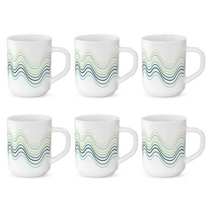 Larah Mia Mug Set, 180ml x 6
