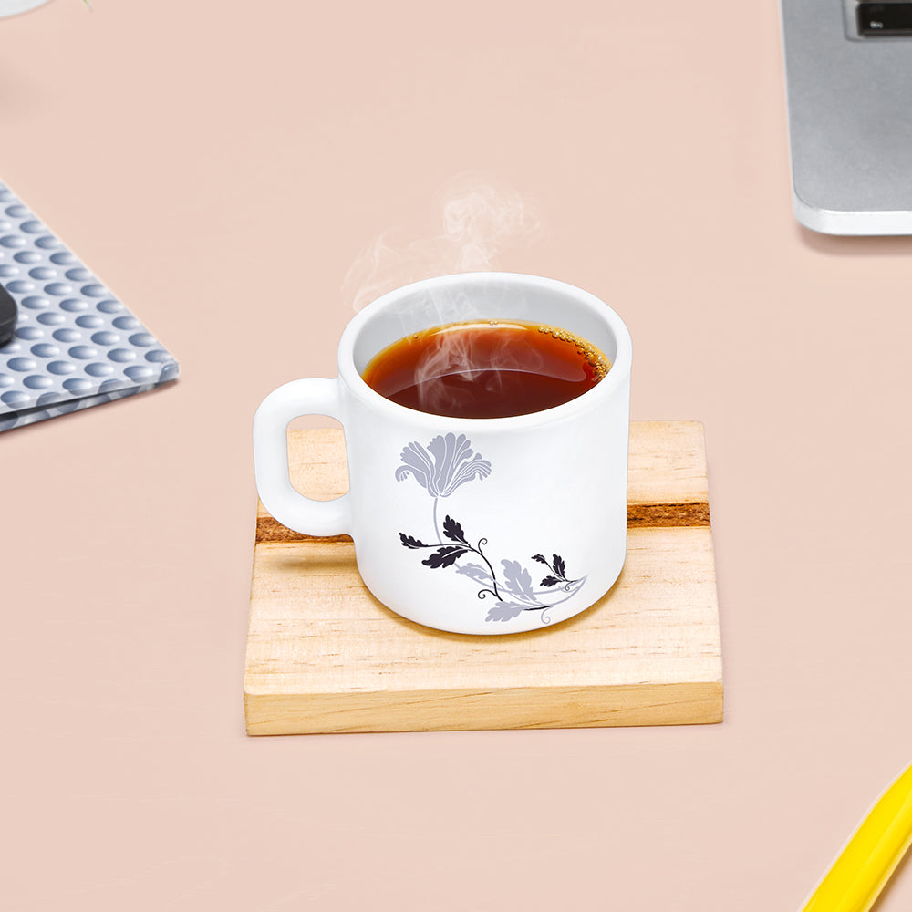 Larah by Borosil Millenia Mug Set, 180ml x 12