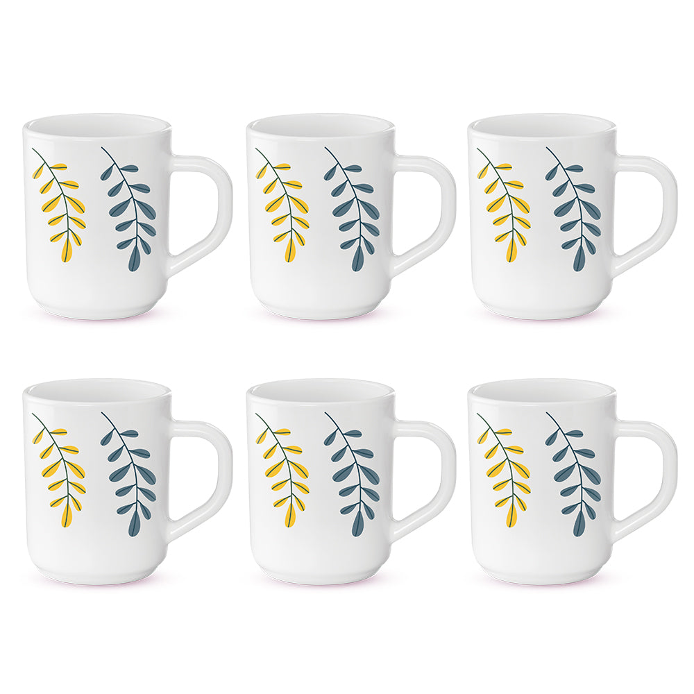 My Borosil Opalware Coffee Mugs & Travel Mugs Larah by Borosil Niva Mug Set