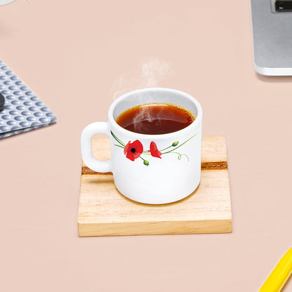 Larah Red Carnation Mug Set