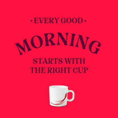 Larah Red Stella Mug Set