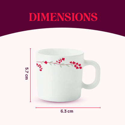 Larah Verona Mug Set, 6 x 180ml