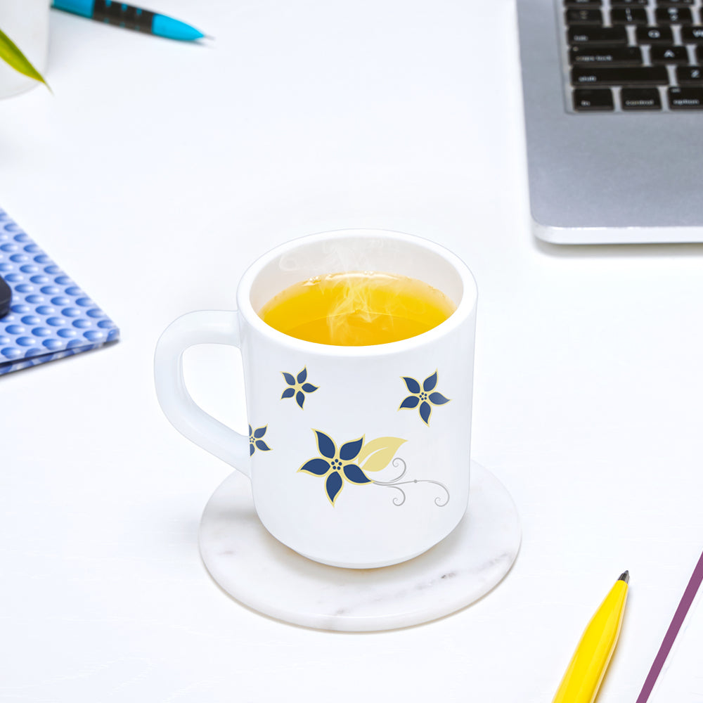 Larah by Borosil Viva Mug Set, 320ml x 4