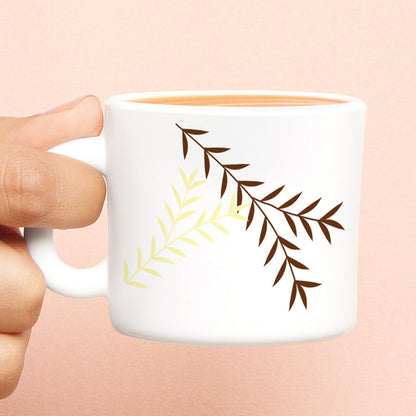 Larah Oak Mug Set, 240ml x 2
