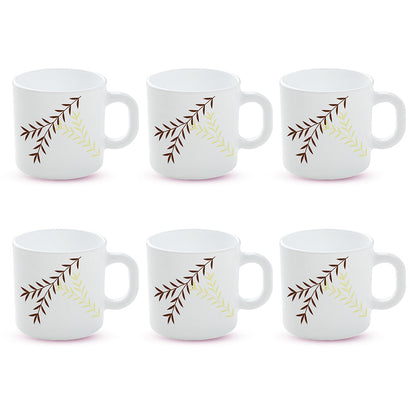 Larah Oak Mug Set, 240ml x 2