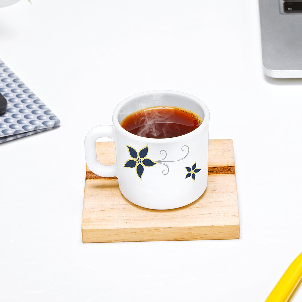 Larah by Borosil Viva Mug Set, 320ml x 4