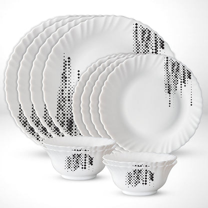 Larah Slate Dinner Set, 12 pc