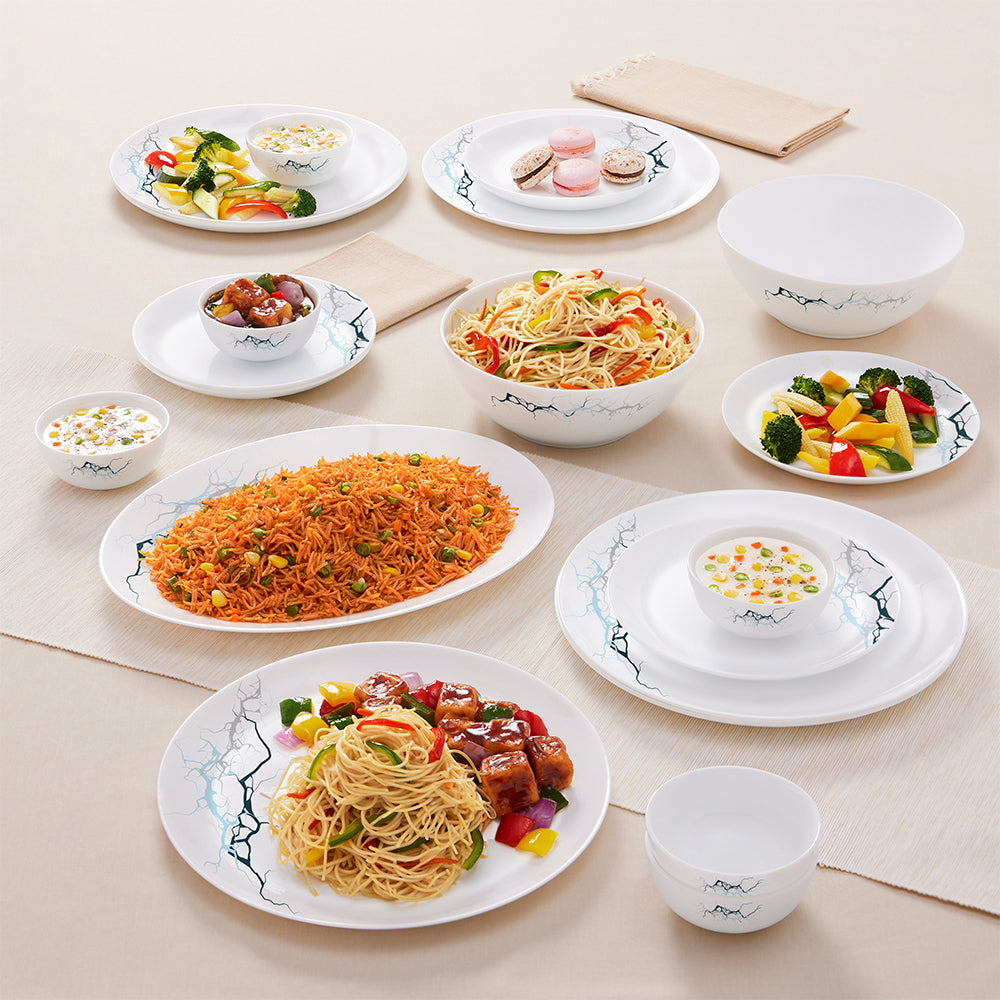 Larah by Borosil Sara Dinner Set, 10 pc
