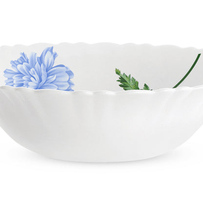 Larah by Borosil Blue Mist Dinner Set, 9 pc