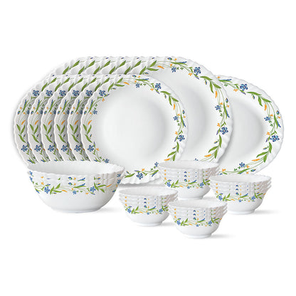 Larah Cripper Dinner Set, 36 pc