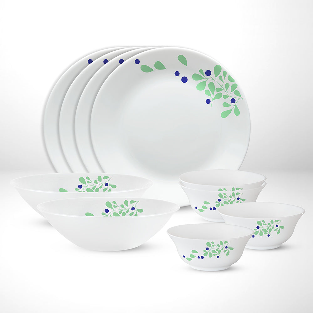 My Borosil Opalware Dinner Sets Foliage Dinner Set