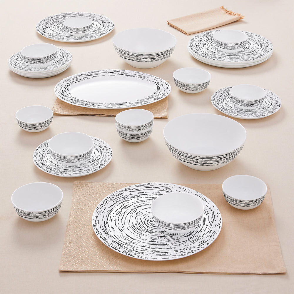 My Borosil Opalware Dinner Sets Larah by Borosil Milky Way Dinner Set