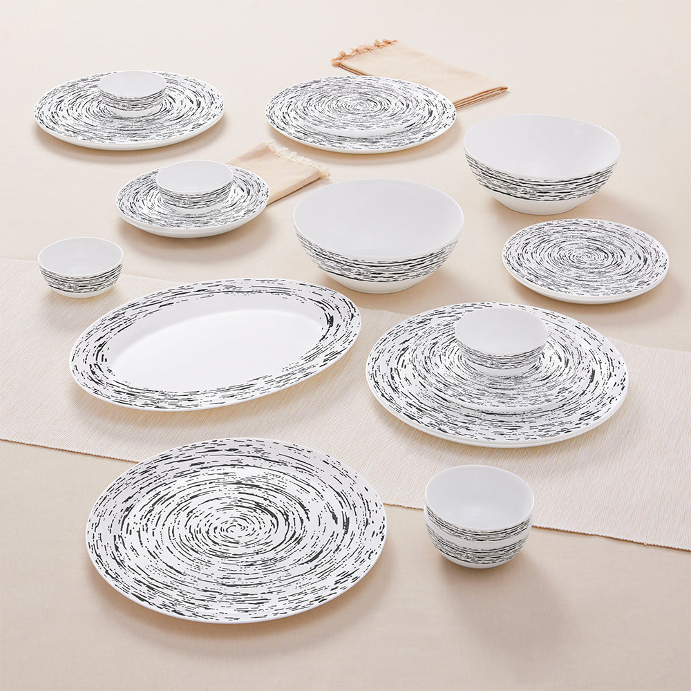 My Borosil Opalware Dinner Sets Larah by Borosil Milky Way Dinner Set