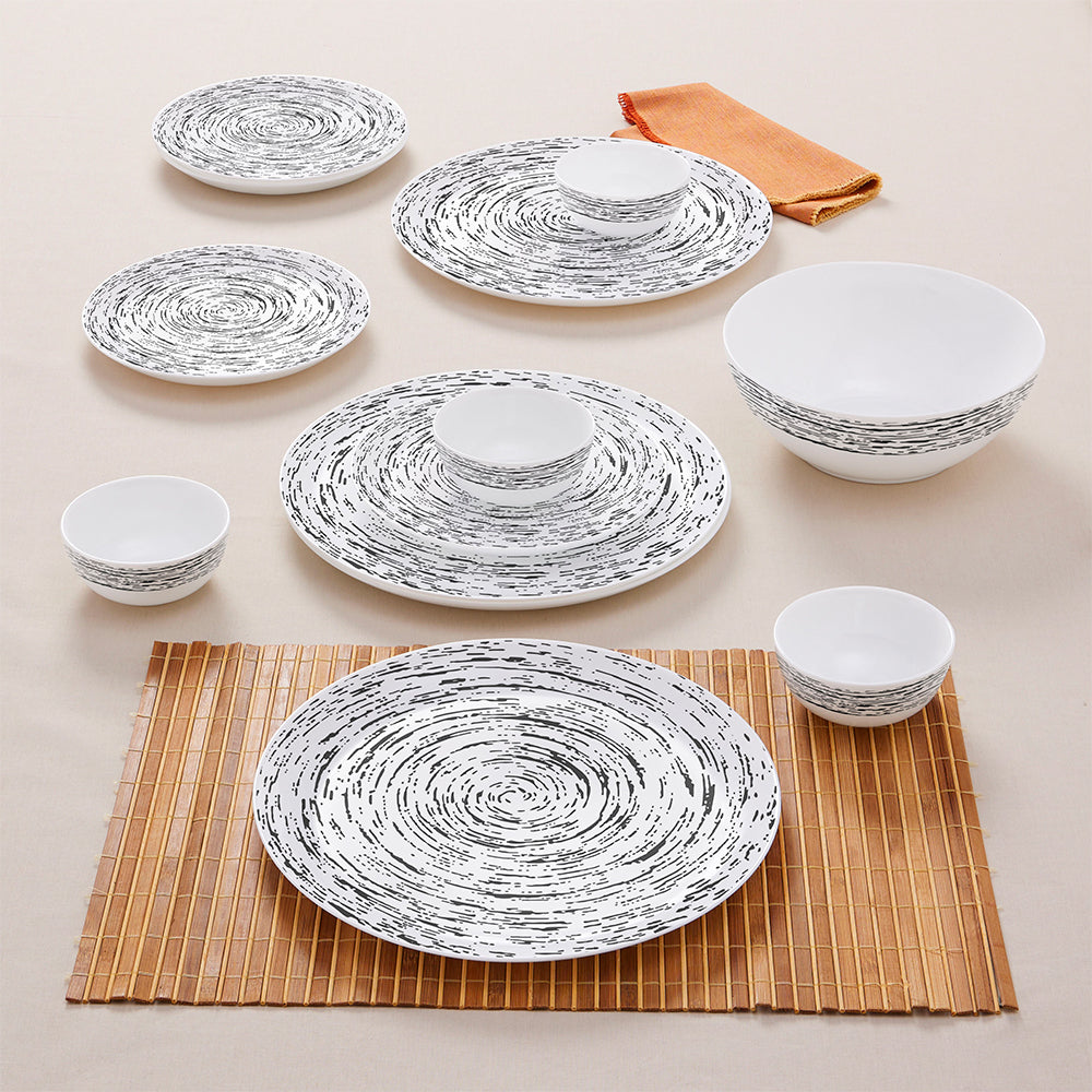 My Borosil Opalware Dinner Sets Larah by Borosil Milky Way Dinner Set