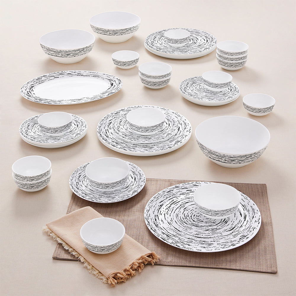 My Borosil Opalware Dinner Sets Larah by Borosil Milky Way Dinner Set