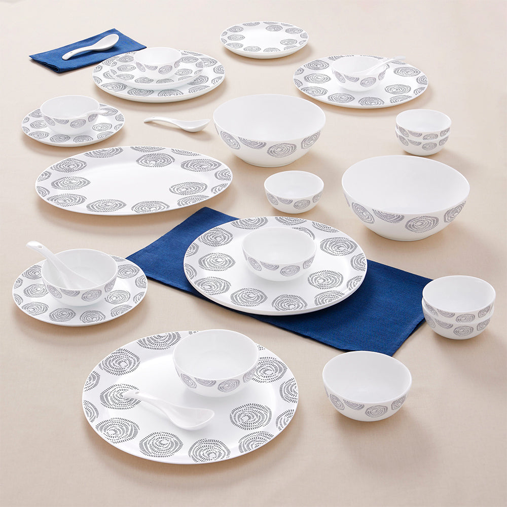 My Borosil Opalware Dinner Sets Larah by Borosil Moonbeam Dinner Set