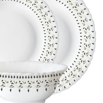 Larah Ora Gold Dinner Set, 66 pc