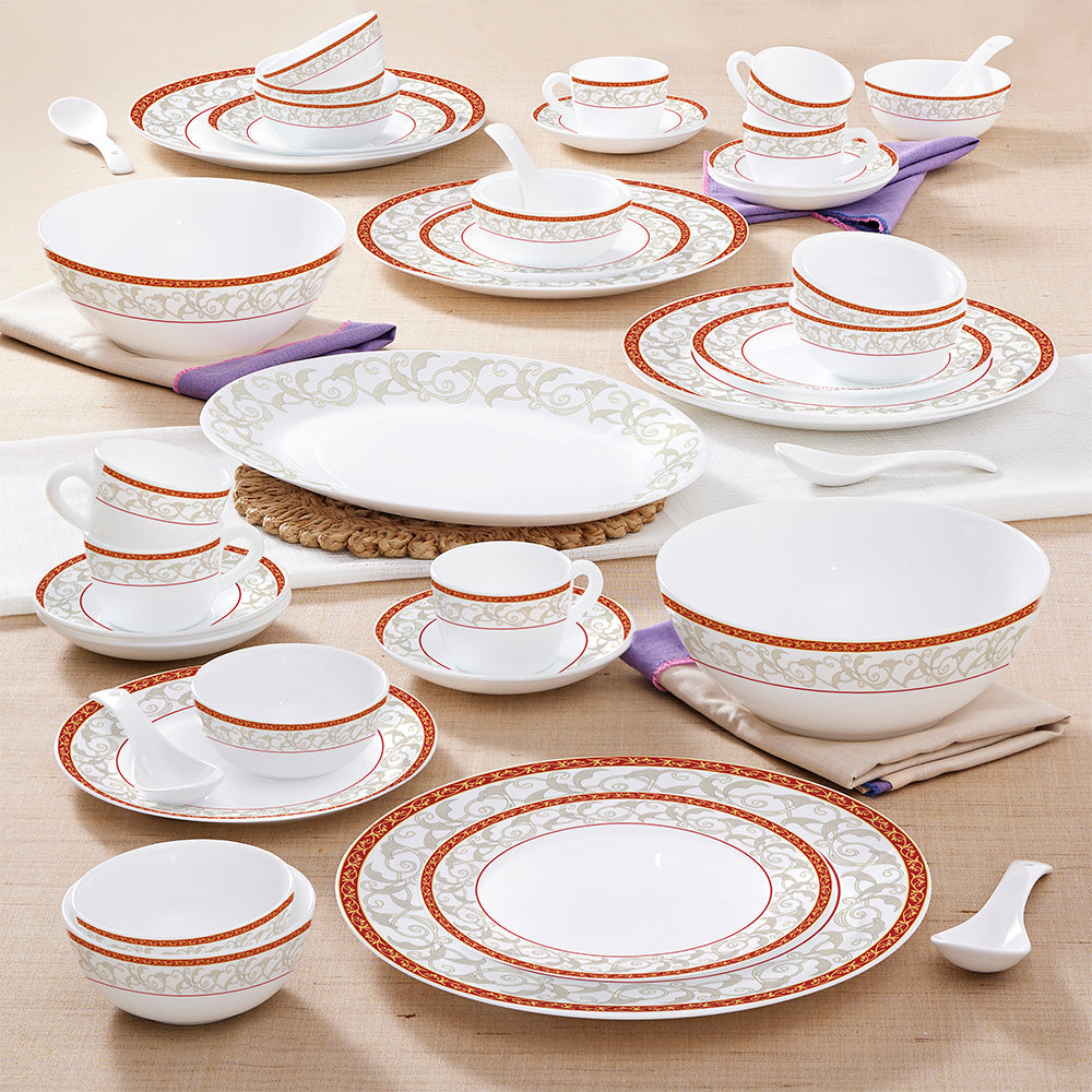 My Borosil Opalware Dinner Sets Larah by Borosil Ragina Dinner Set