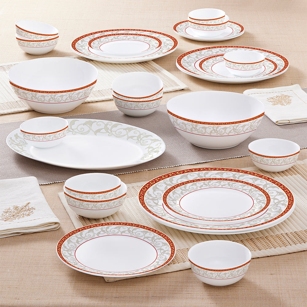 My Borosil Opalware Dinner Sets Larah by Borosil Ragina Dinner Set