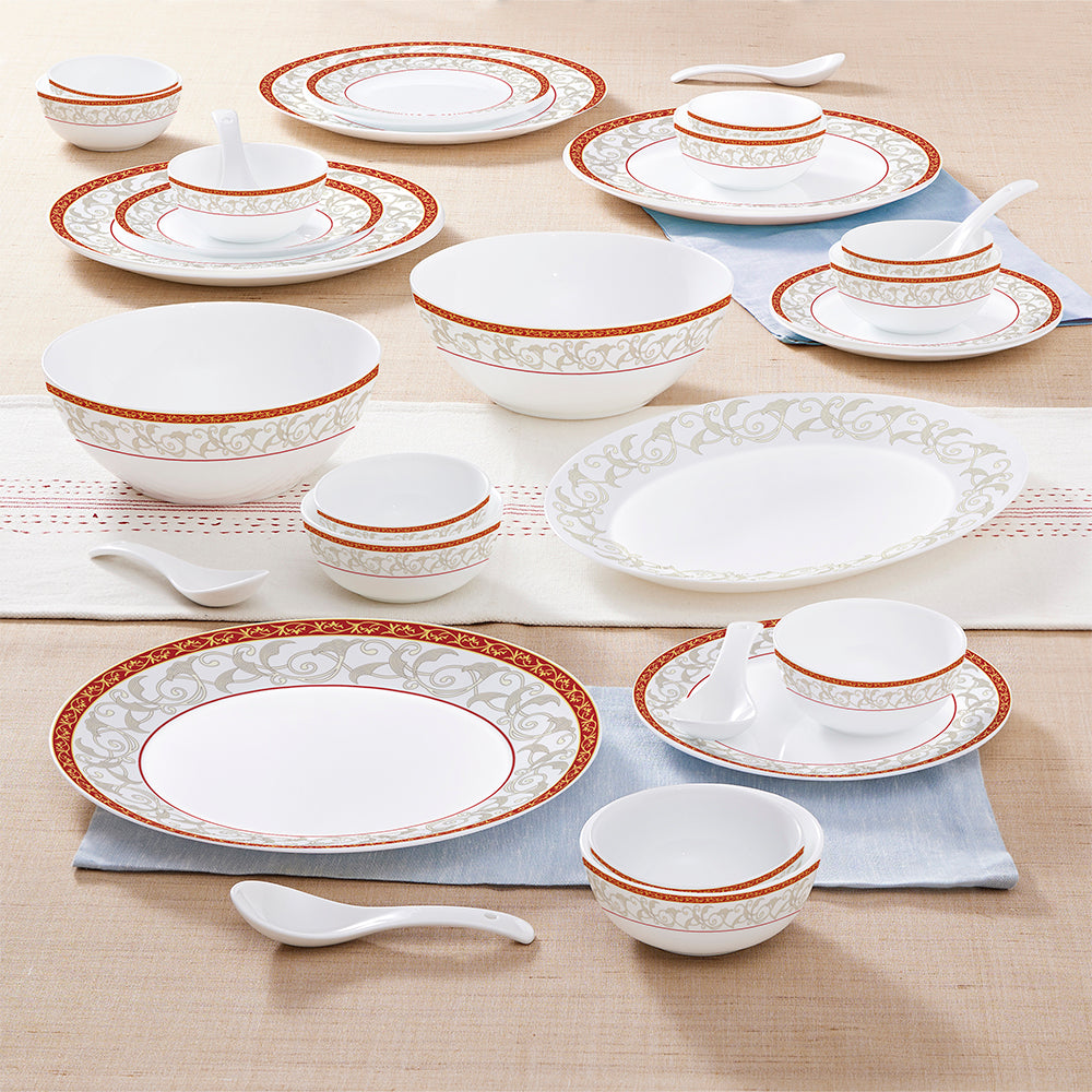 My Borosil Opalware Dinner Sets Larah by Borosil Ragina Dinner Set