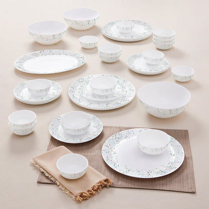 Larah by Borosil Riva Dinner Set, 10 pc
