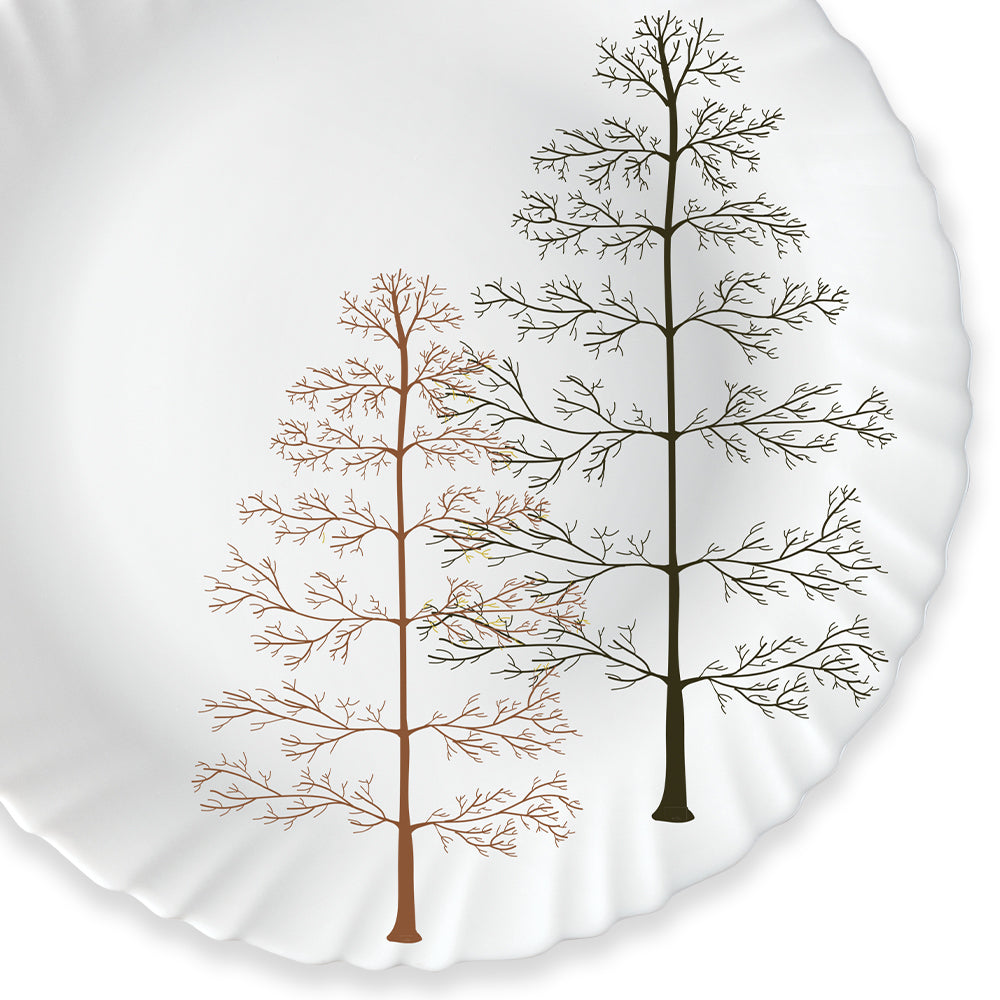 Larah Pine Dinner Set, 35 pc