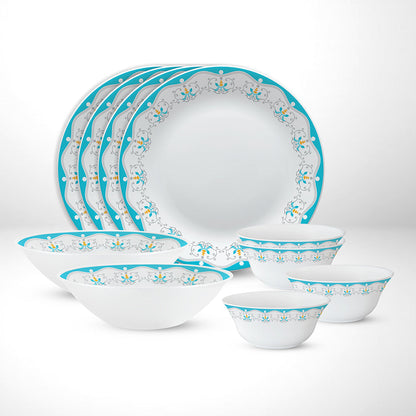 Larah Royal Jade Dinner Set, 21 pc