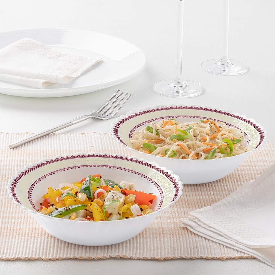 Larah Elega Multipurpose Bowl, 2 pc Set