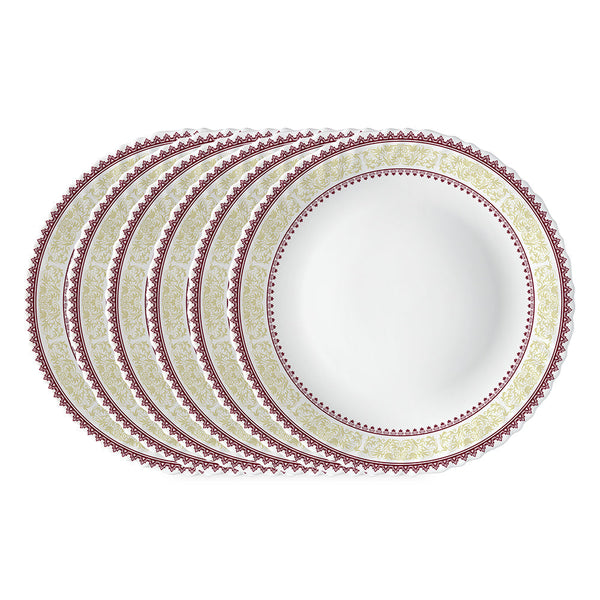 Larah by Borosil Elega Full Plate Set at Best Price Online in India ...